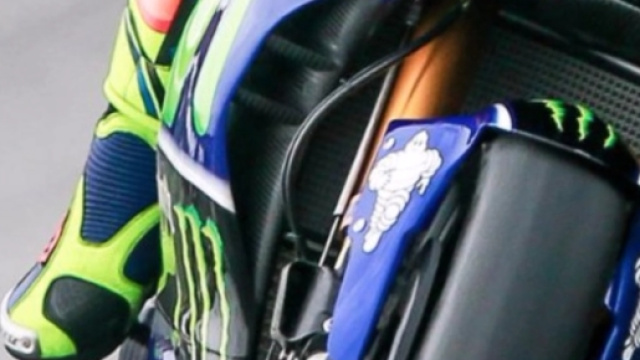 Nell'immagine le alette carenate della M1 del Team Movistar