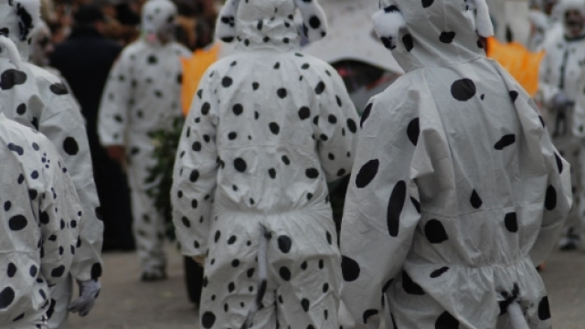 Un'immagine del Carnevale a Fano