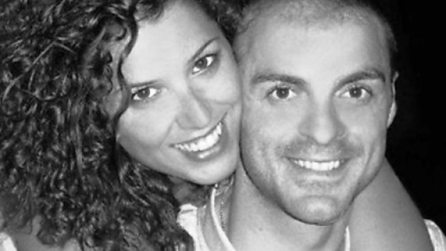 Fabio DI Lello con la moglie Roberta