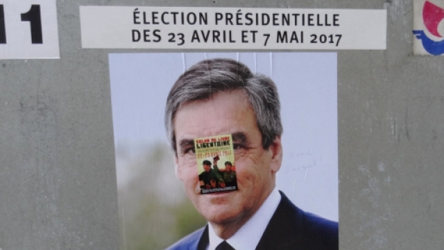 Francois Fillon affiche - opinion - CC BY