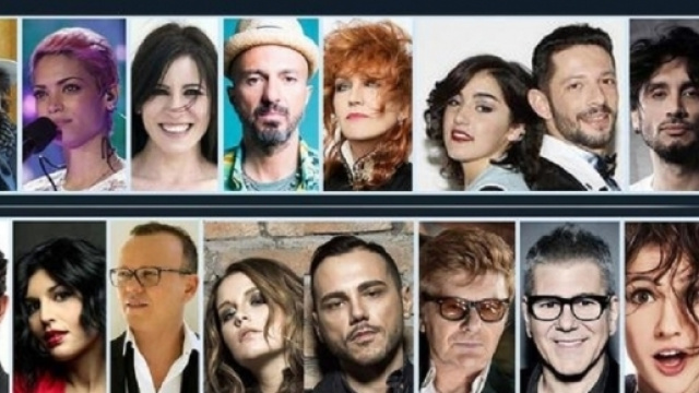 I cantanti della 67esima edizione di Sanremo 217