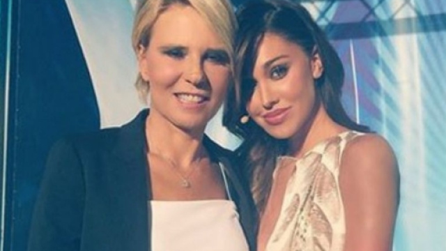 Maria de Filippi e Belen insieme