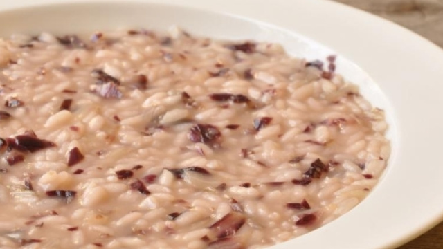 Ricetta: risotto radicchio e pancetta