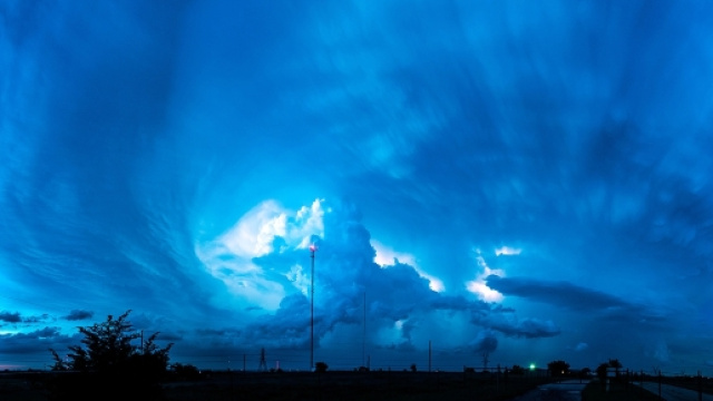 Una forte ondata di maltempo sta investendo la Sardegna.