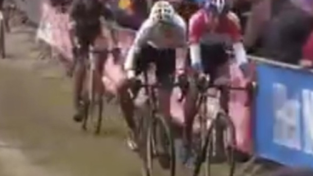 Van Aert e Van der Poel nel ciclocross di Lille