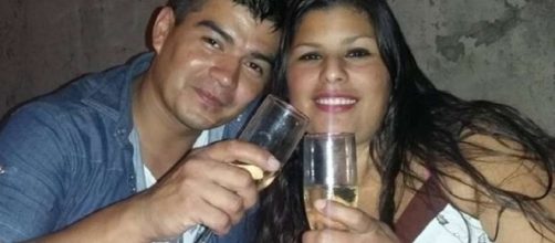 Diego Loscalzo y su pareja, semanas antes del crimen