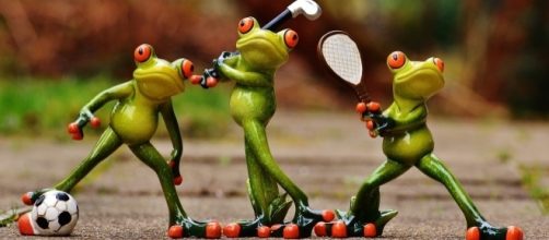 Sporting frogs, Alexis_Fotos, pixabay.com, CC0