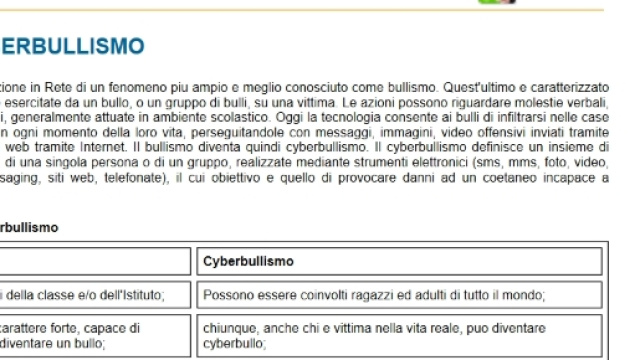 Bullismo e Cyberbullismo come riconoscerli