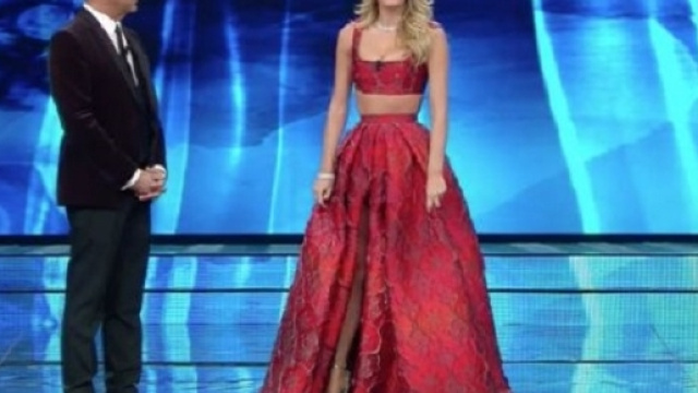 Diletta Leotta ospite alla prima puntata del Festival di Sanremo