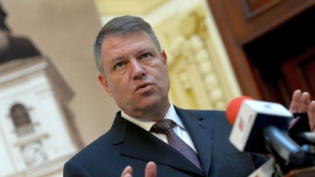 Presidente della repubblica rumena Klaus Iohannis