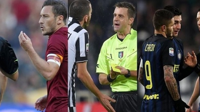 Rizzoli insultato da due giocatori della Juventus