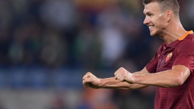 Roma sotto il segno di Dzeko! I giallorossi battono 4-0 la Fiorentina
