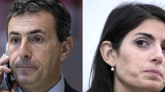Salvatore Romeo e Virginia Raggi