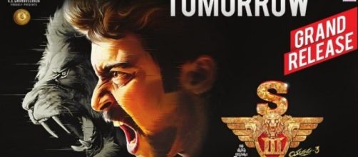 A still from 'Singam 3' (Imge credits: Twitter.com/BA_Raju)