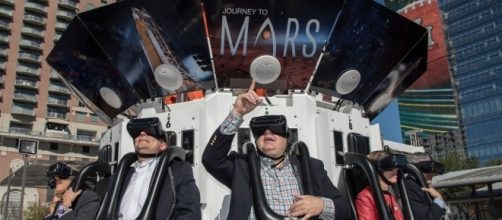 Super Bowl visitors in Houston enjoyed VR exhibits last week. (Photo via Flickr-NASA Johnson)