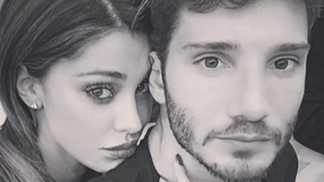 Bel&eacute;n e Stefano quando erano ancora una coppia.