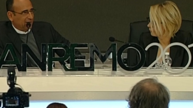 I commenti nel corso della conferenza stampa dell'8 febbraio di Sanremo 2017