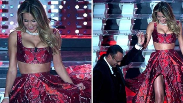 Splendida Diletta Leotta alla prima serata di Sanremo - Corriere ... - corrieredellosport.it