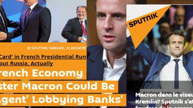Sputnik News, avec son &eacute;dition fran&ccedil;aise, se d&eacute;fend d'avoir mis en cause Emmanuel Macron dans son &eacute;dition internationale