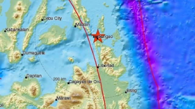 Terremoto Mindanao, Filippine, 2017