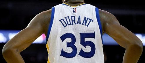 Durant returns home to face his former team in OKC/Photo via usatoday.com