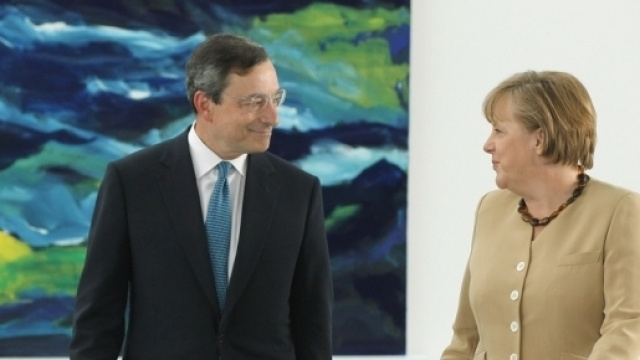 Mario Draghi Pictures Merkel Meets ECB Candidate Mario Draghi - - zimbio.com