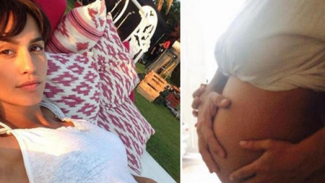 Megan Montaner in attesa del suo bimbo