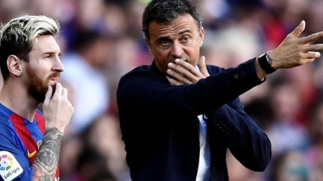 Luis Enrique, allenatore del Barcellona