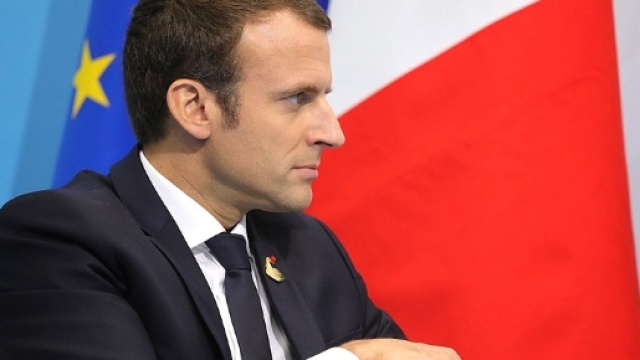 Macron - rencontre avec Poutine CC BY