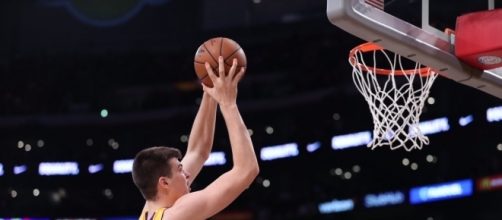 Ivica Zubac. Photo credit: Los Lakers (LosLakers) Twitter