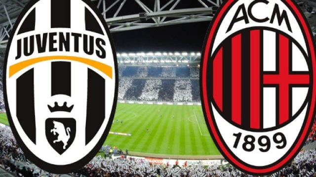 Juventus -Milan stasera alle 20.45