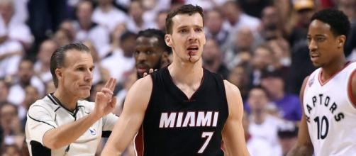 Goran Dragic was hit by Cory Joseph's elbow last night - usatoday.com