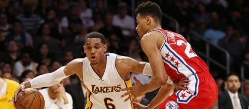 Los Angeles Lakers - Philadelphia 76ers, Photo credit: Spectrum SportsNet (SpectrumSN) Twitter