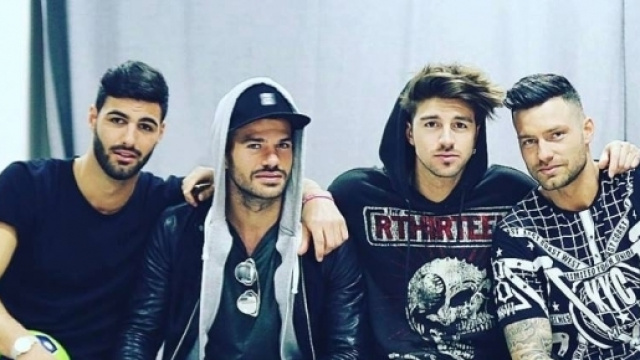 Federico Gregucci, Claudio Sona, Andrea Damante ed Eugenio Colombo