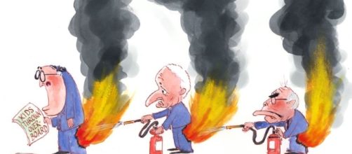 Nov pants on fire kids throw 850 | nicholsoncartoons.com.au - com.au