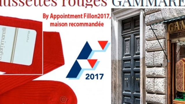 Faute de pouvoir se v&ecirc;tir chez Berluti, les fillonnistes optent pour les chaussettes rouges Gammarelli de Fran&ccedil;ois Fillon