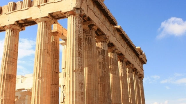 Il Partenone ad Atene, in Grecia