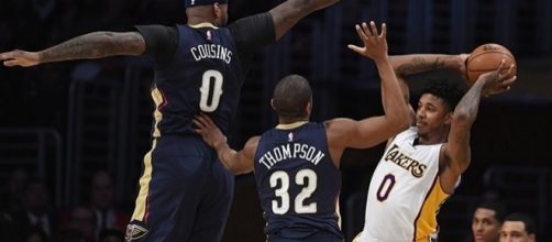 Nick Young, Photo credit: Spectrum SportsNet (SpectrumSN) Twitter