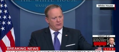 Sean Spicer on wiretapping, via YouTube