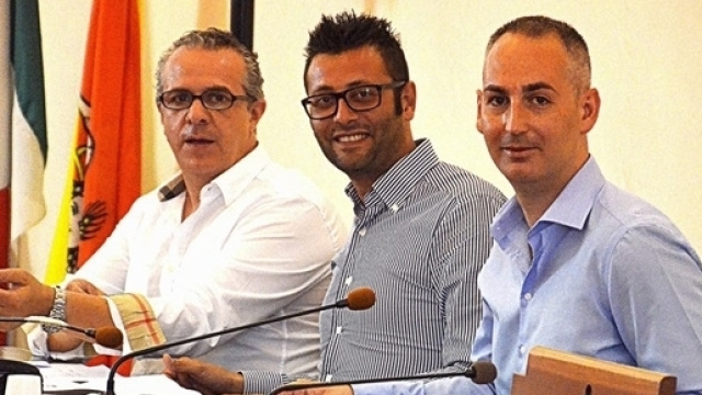 I consiglieri comunali Ferrero, Pintaldi e Rosa