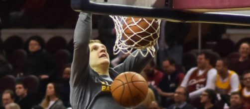 Timofey Mozgov, Photo credit: Erik Drost