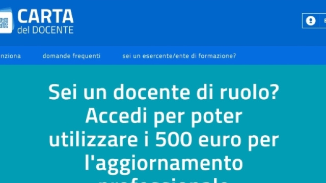 Bonus scuola 500 euro per i docenti, come farsi rimborsare per le spese da settembre a novembre 2016