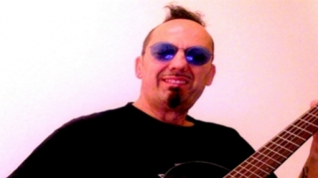 Il musicista Carlo Zannetti, foto dall'autore.