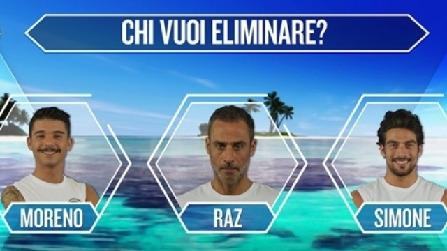 Moreno, Raz Degan e Simone Susinna in nomination