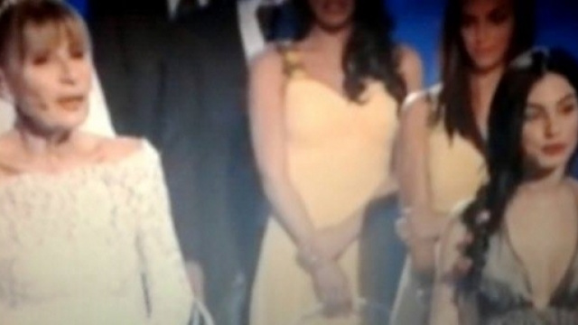 Gemma Galgani ha sfilato in abito da sposa nella sfida con Giulia De Lellis