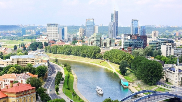 Vilnius la capitale della Lituania