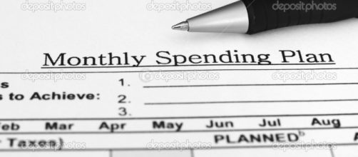 Monthly budget plan &mdash; Stock Photo &copy; alexskopje #6598366 - depositphotos.com