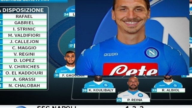 Zlatan Ibrahimovic fa sognare il Napoli