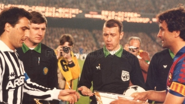 Gaetano Scirea nella sfida di Coppa dei Campioni 1985/86