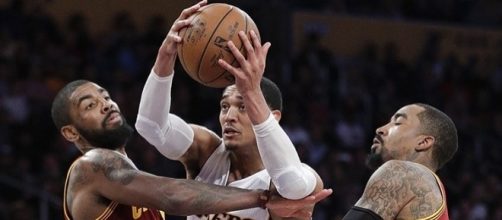 Los Angeles Lakers - Clevaland Cavaliers, Photo credit: Spectrum SportsNet (SpectrumSN) Twitter